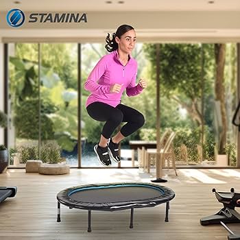 Amazon | Stamina 楕円形 フィットネス トランポリン | Stamina